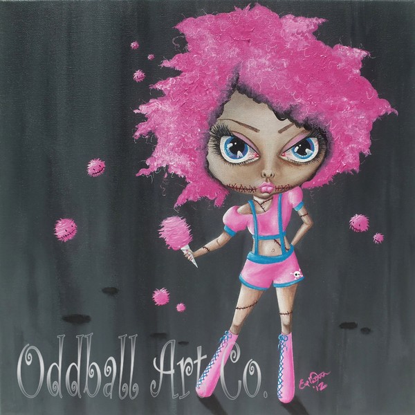 Cotton Candy Zombie