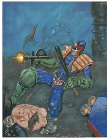 Judge Dredd vs. Sharky