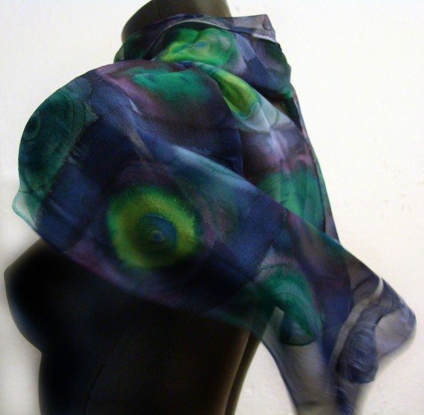 silk chiffon scarf