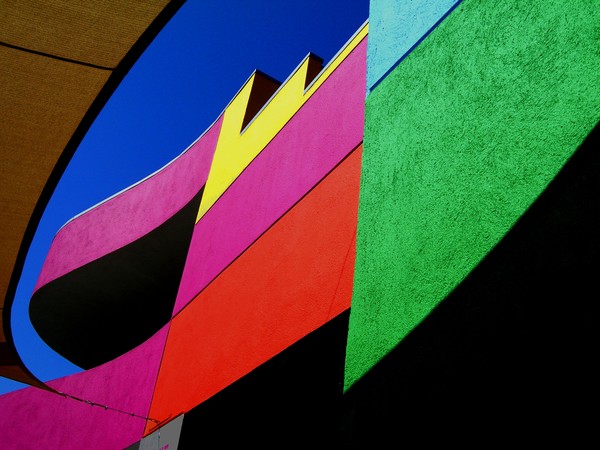 The colorful house