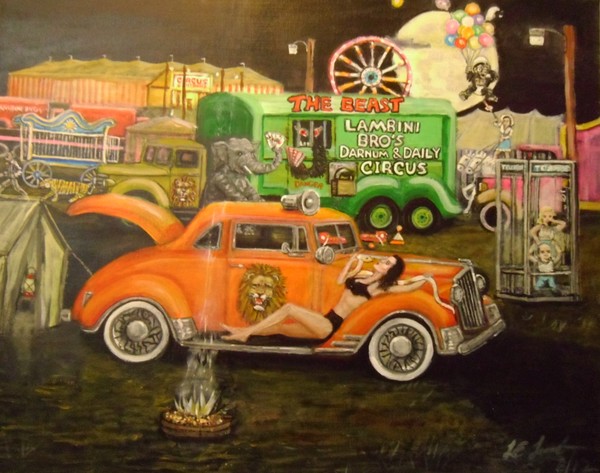 circus backlot