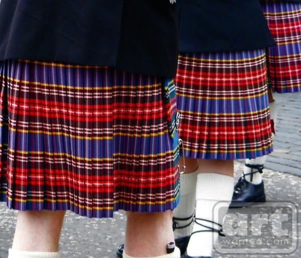 A trio of kilts