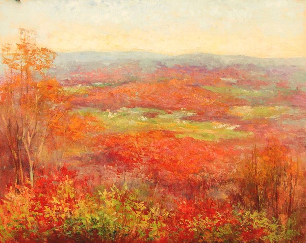 Mountains in the noon light