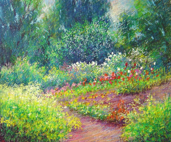 Blooming garden