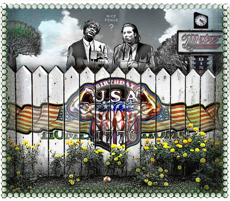 Picket Fence Graffiti