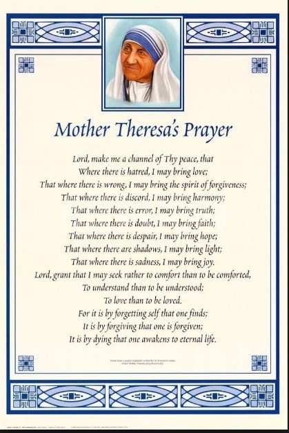 Mother Teresa Poster