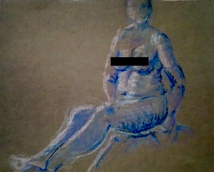 Ella Cropped Drawing
