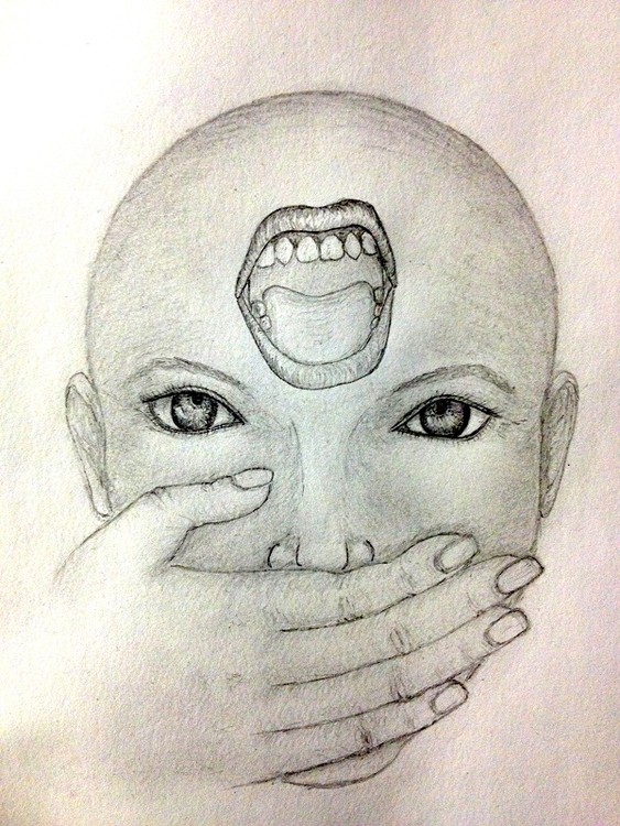silenced scream sketch 