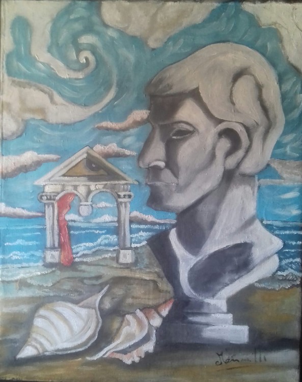 Natura morta con tempio / stillicidio Life with temple