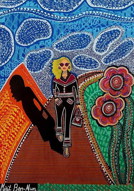Naif paintings by Mirit Ben-Nun