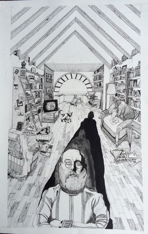 Portrait of Edward Gorey