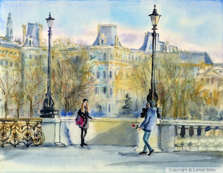 Couple in Paris