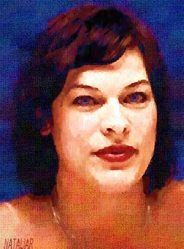 The Beautiful Milla Jovovich