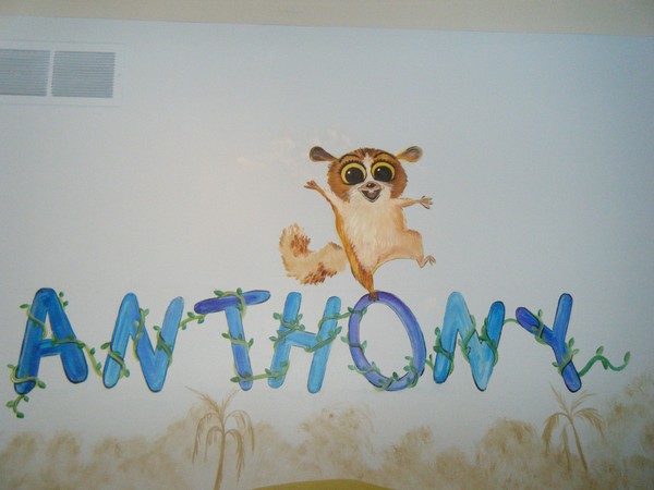 madagascar mural