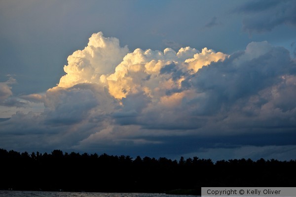 Sun Topped Clouds