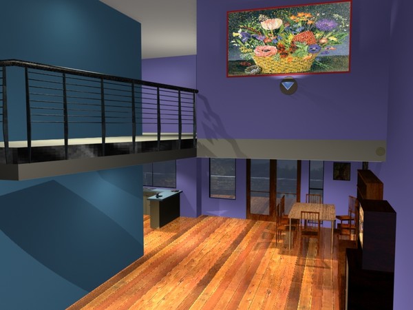 lakeside house (digital rendering)
