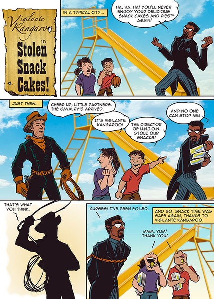 Parody of old Hostess Ads