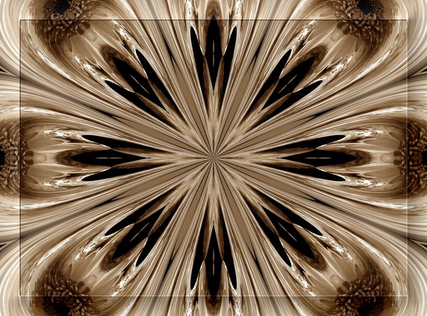 Autumn Toned Kaleidoscope (Two)
