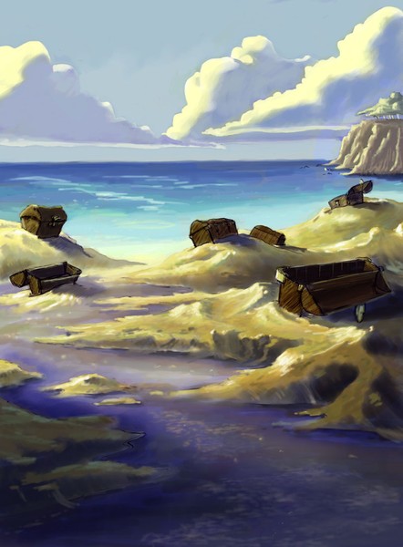 Looted Beach