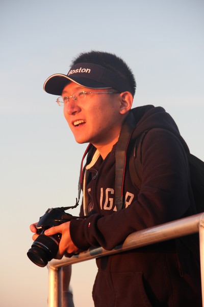 Enthusiastic traveller