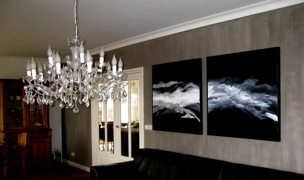 This afternoon a diptych found a new home.