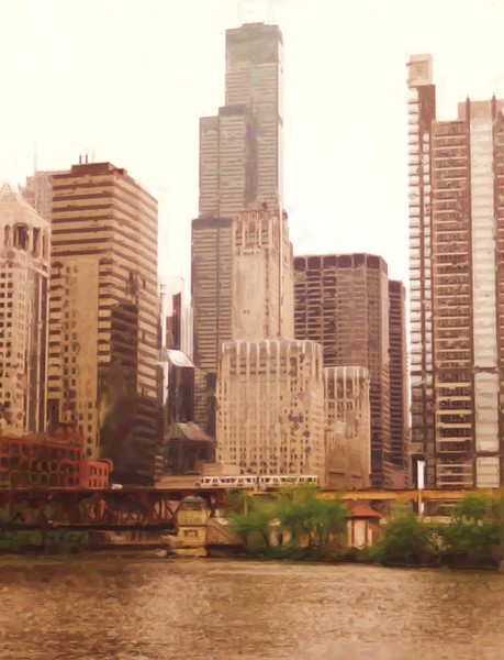 Chicago River view
