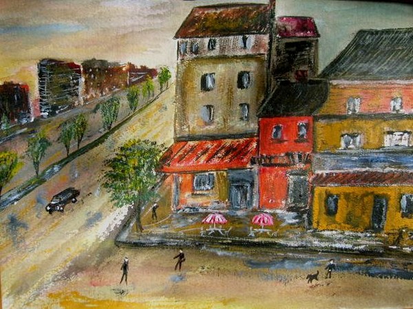  cafe  on the corner