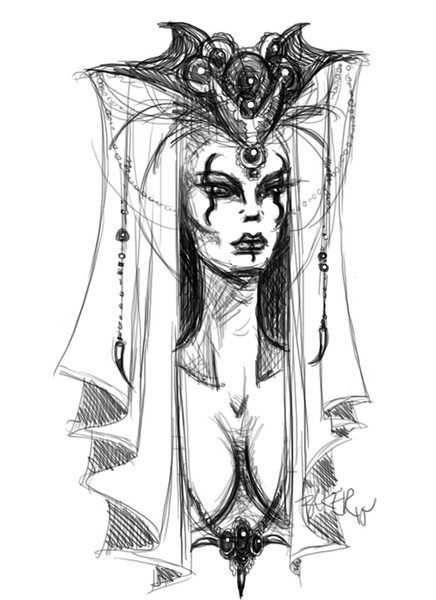 Headdress Sketch