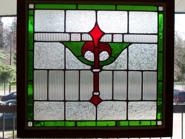 stained glass window