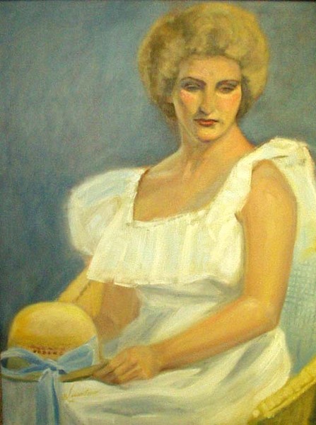 Lovely Woman with a Hat