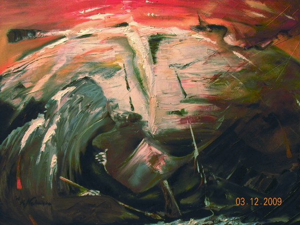 The Border of Crucifixion and Resurrection River