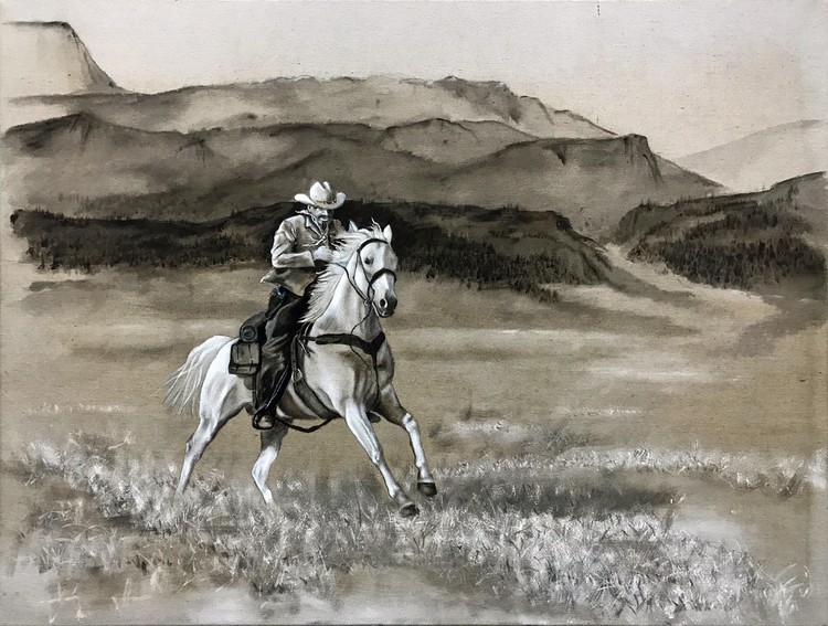 Riding West