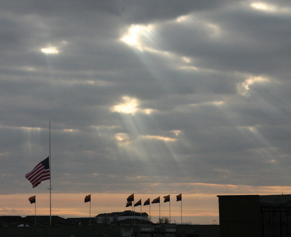 Half-mast