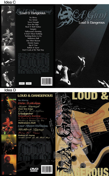 LA Guns Live at the Whisky DVD Case Ideas...
