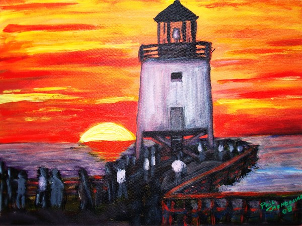 Sunset at Charlevoix
