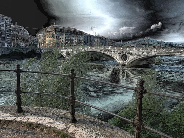 Verona ,ponte della Vittoria