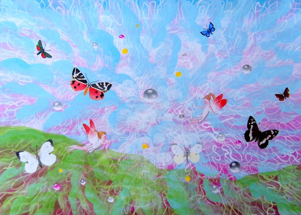 2 Fairies, 5 Butterflies and 2 Moths