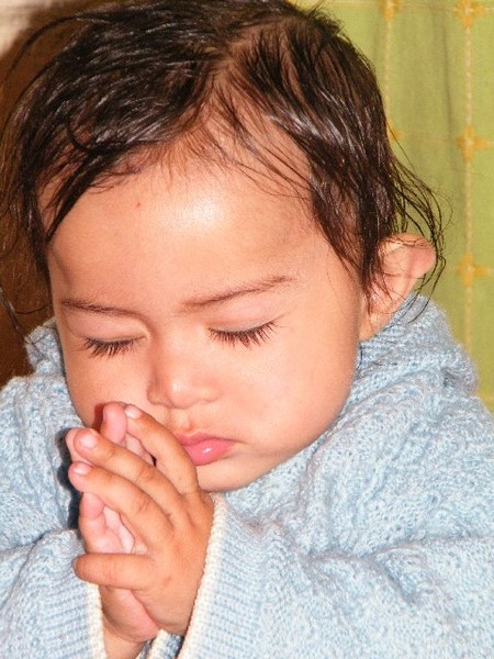 Prayer time...