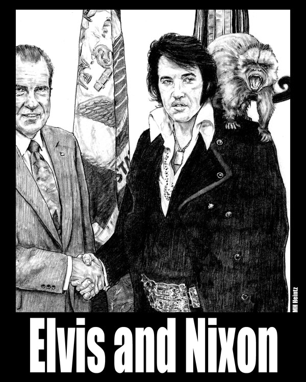 Elvis and Nixon