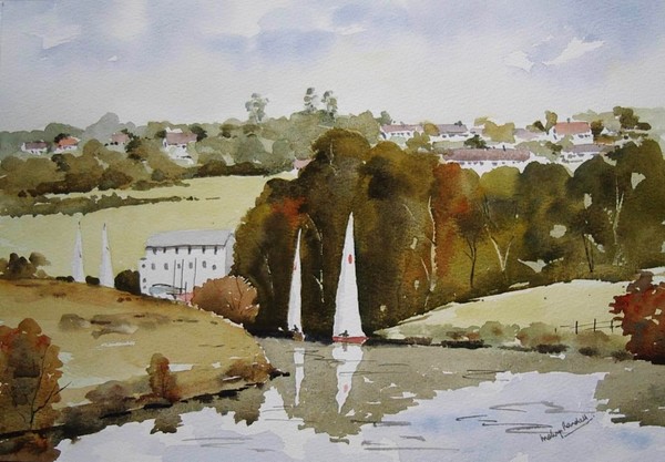 Sailing on the Avon, Chippenham UK