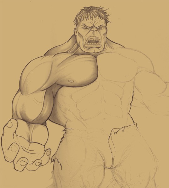 Hulk in progress!