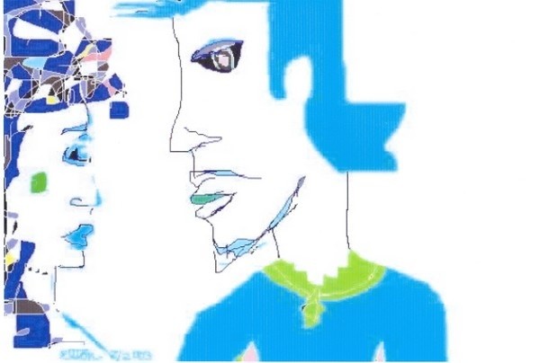 LOOK DEEP INTO MY HYPNOTIC EYE...: rewind/....digital art...(c) 2003..elton houck