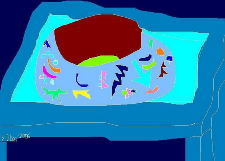 Cherokee hospital BED PAN (C) 2006 ELTON HOUCK