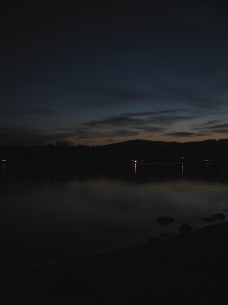 Townhouse Pond at Dusk
