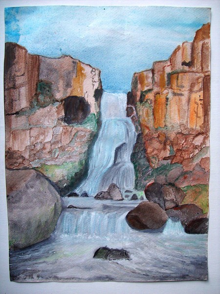 My first water color painting 