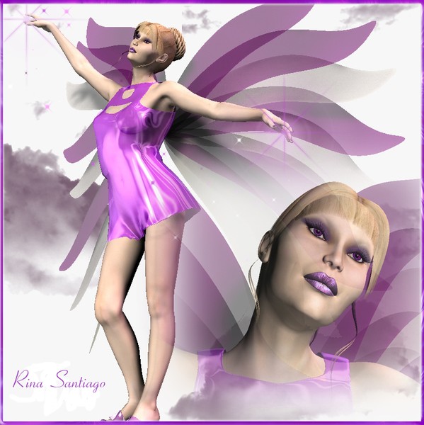 Angel in Purple