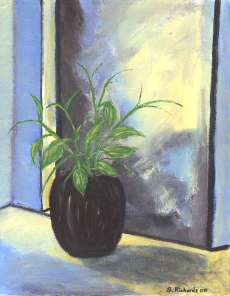 The Plant in Blue