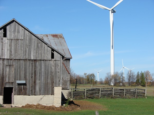 Old Barn, New Turbine