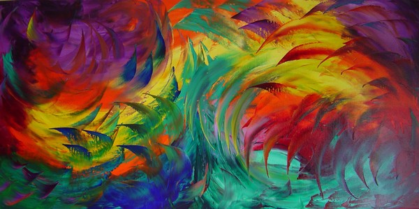 Original oil painting by Eugenia Abramson