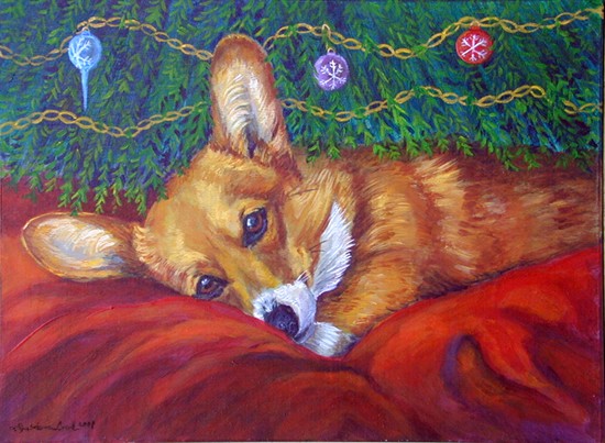 Silent Night, Pembroke Welsh Corgi